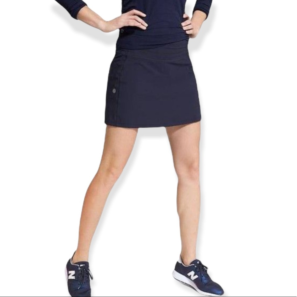 Athleta Action skort navy blue size L